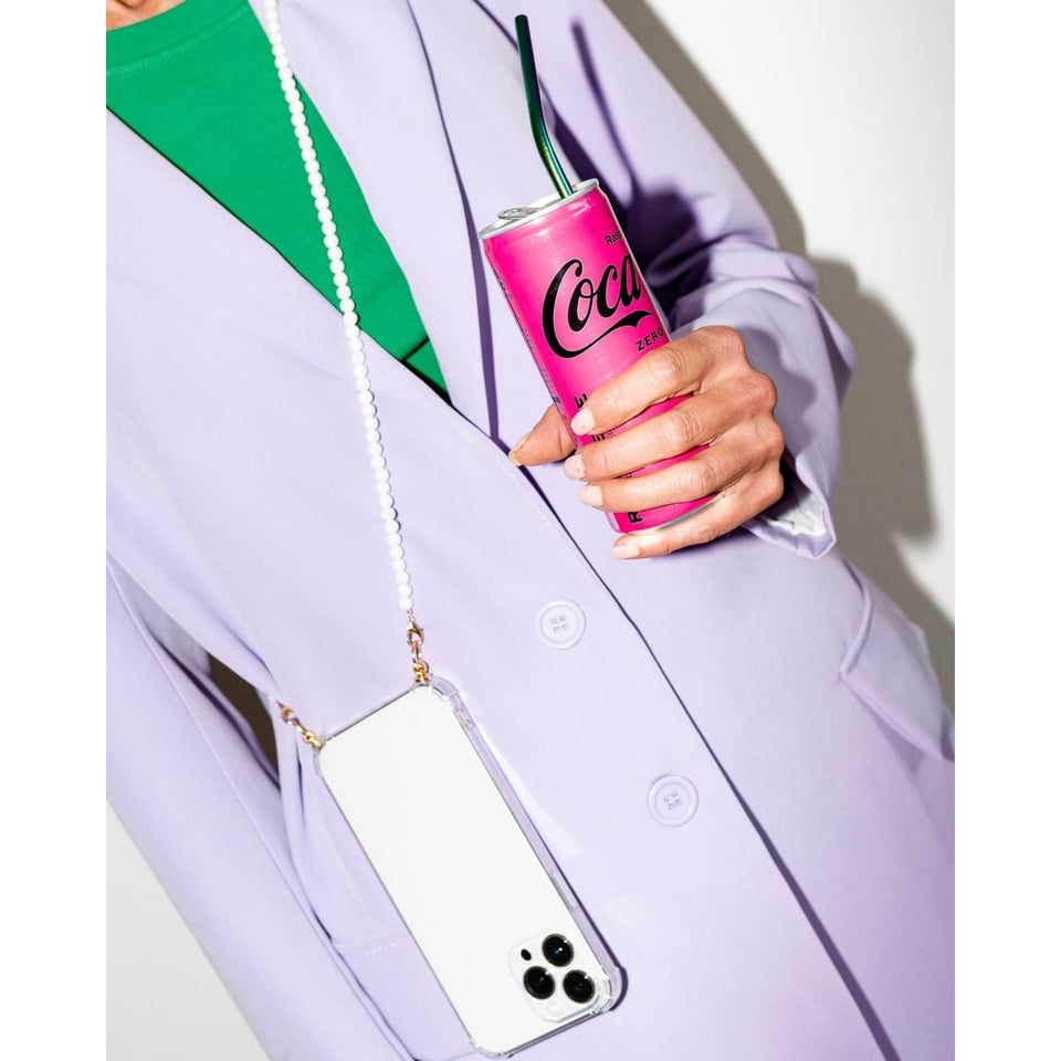 Transparant iPhone hoesje met haakjes