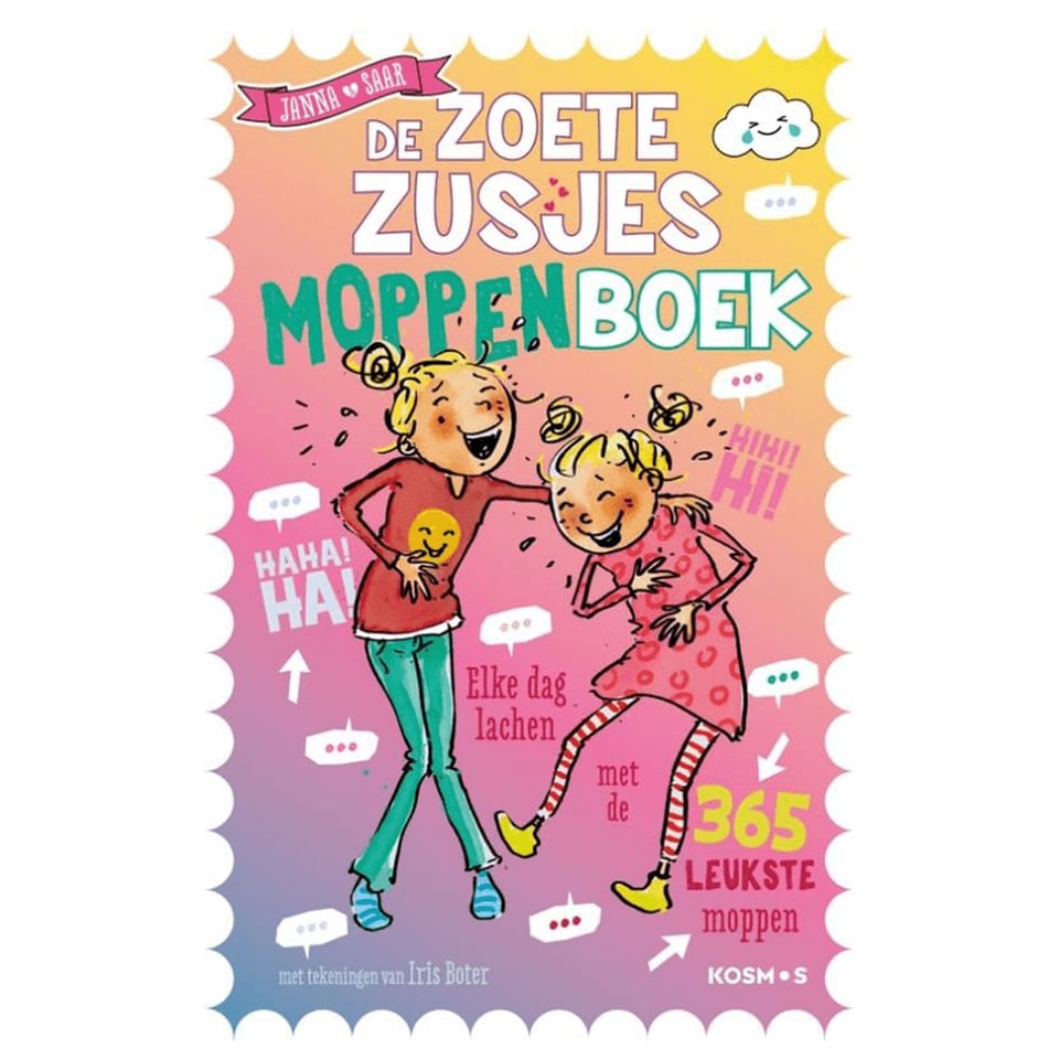 De Zoete Zusjes Moppenboek - Hanneke De Zoete, Iris Boter