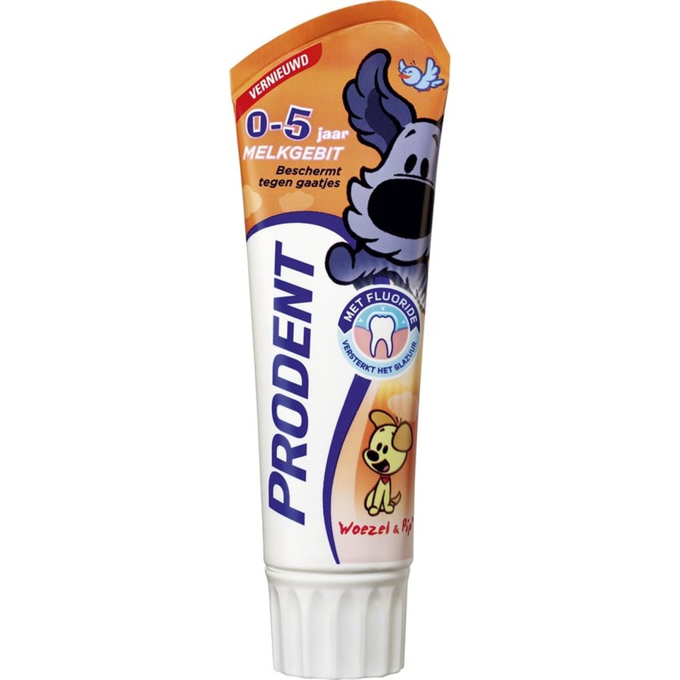 Prodent Woezel & Pip 0-5 Jr - 75 Ml - Tandpasta