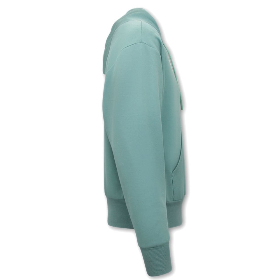 Basic Oversize Fit Hoodie - Mint