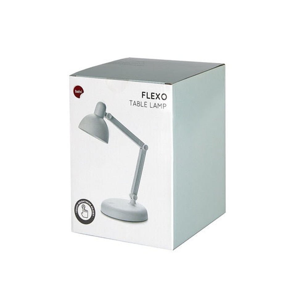 Flexo Table Lamp White - White