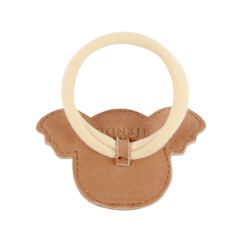 Donsje Josy Classic Hair Tie Koala Truffle Nubuck