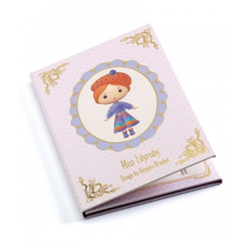 Djeco Miss Lilyruby Stickers Removable