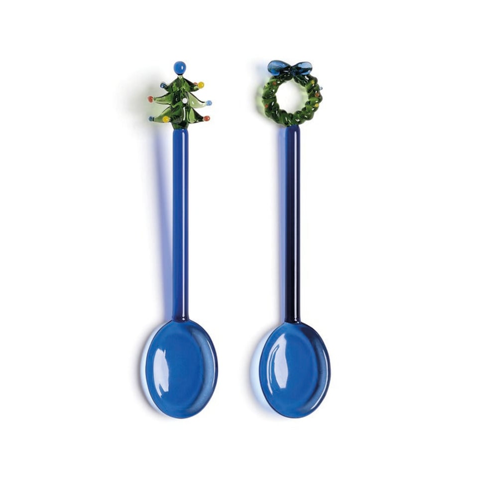 Set Lepels Merry Blauw