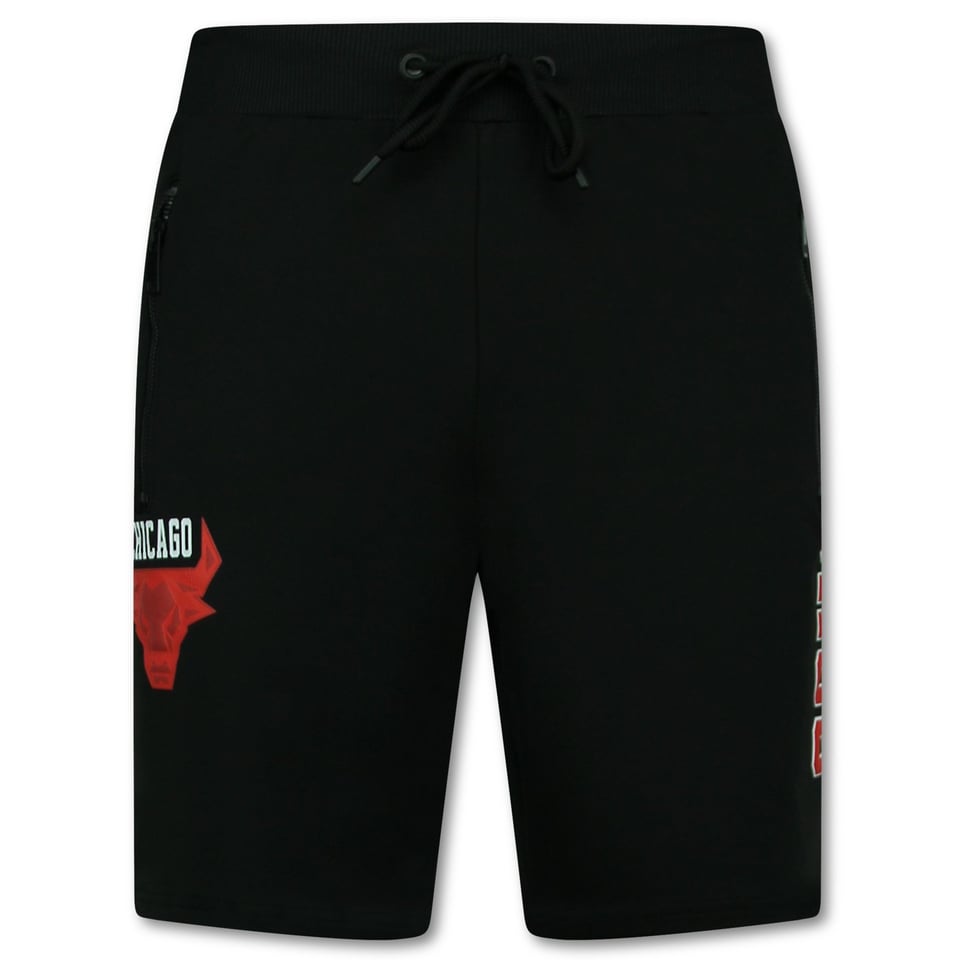 BULLS Zomerset Heren - Twinset BULLS - Combisets - 1685 - Rood/ Zwart