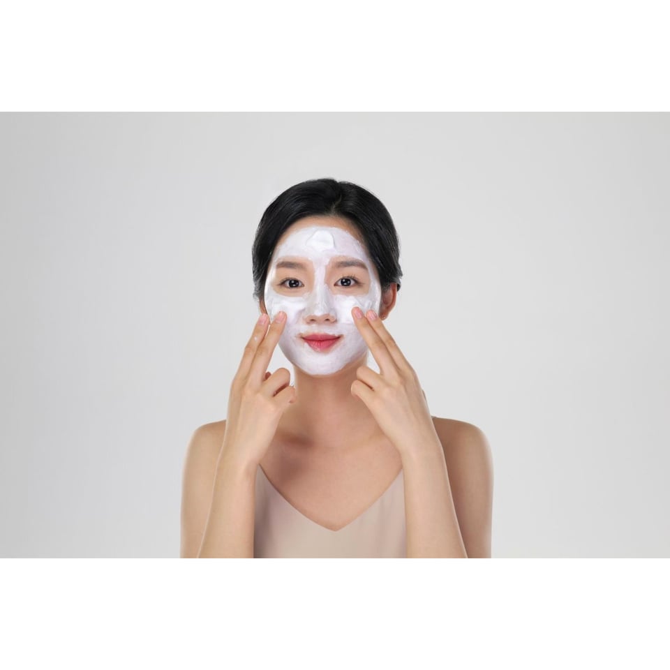 Rice Pure Clay Mask to Foam Cleanser