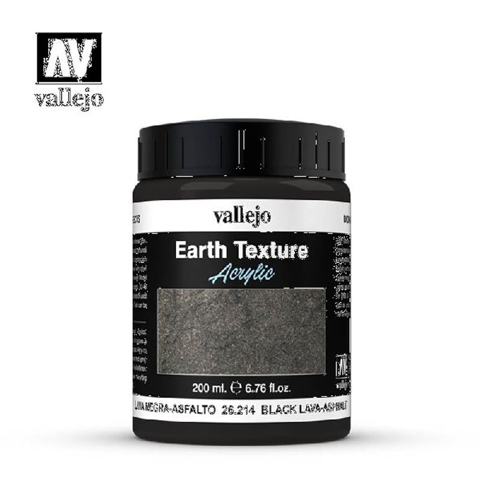 Black Lava-Asphalt