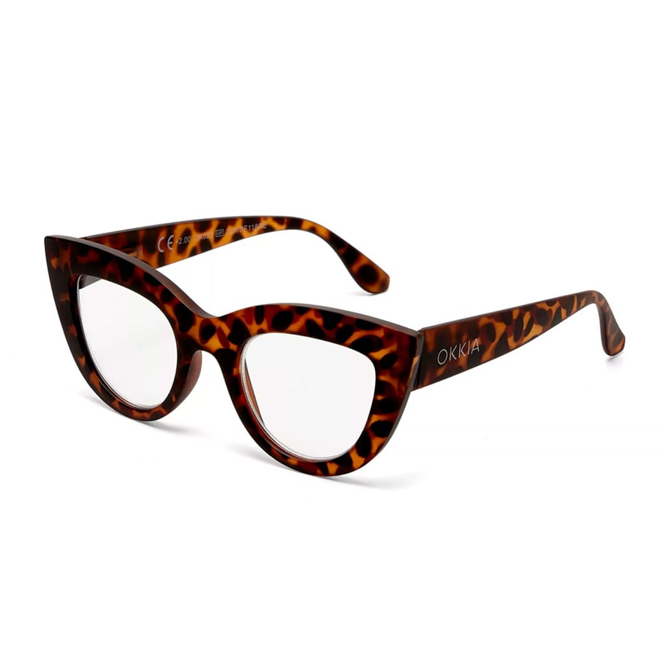 Leesbril CLAUDIA Cat-Eye Turtle OK023TU