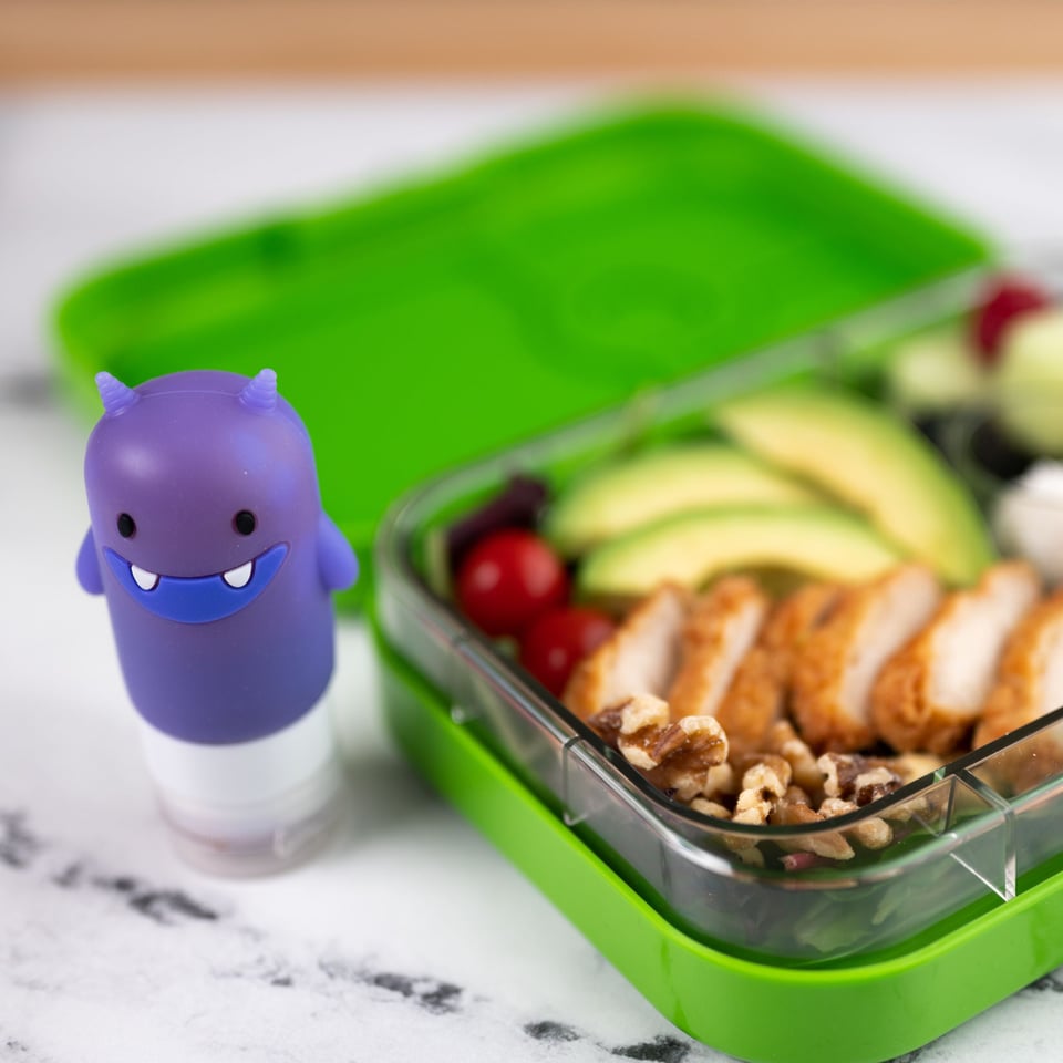 Yumbox Squeezy Monster Flesjes - Meerkleurig