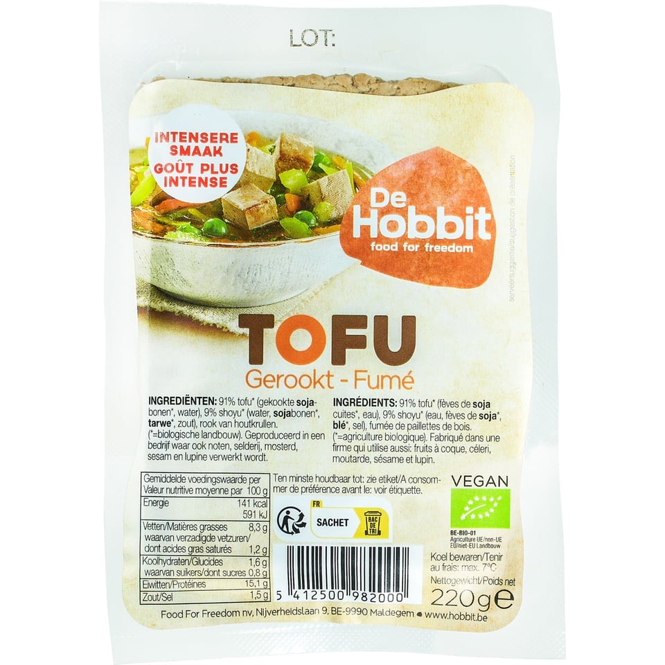 Gerookte Tofu