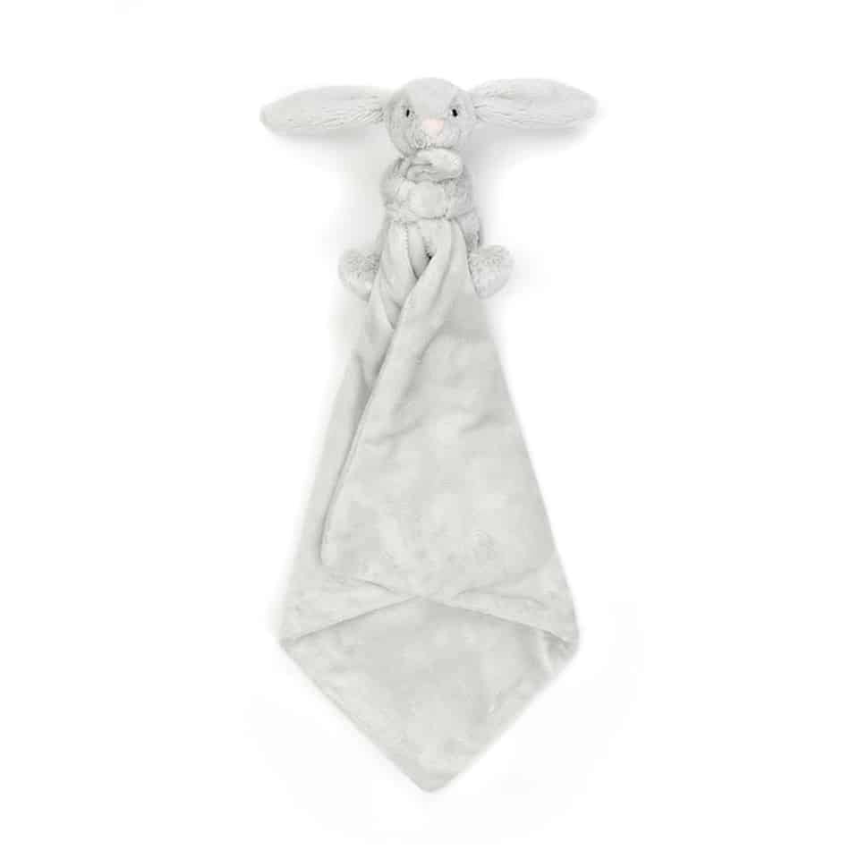 Jellycat Bashful Beige Bunny Soother Silver