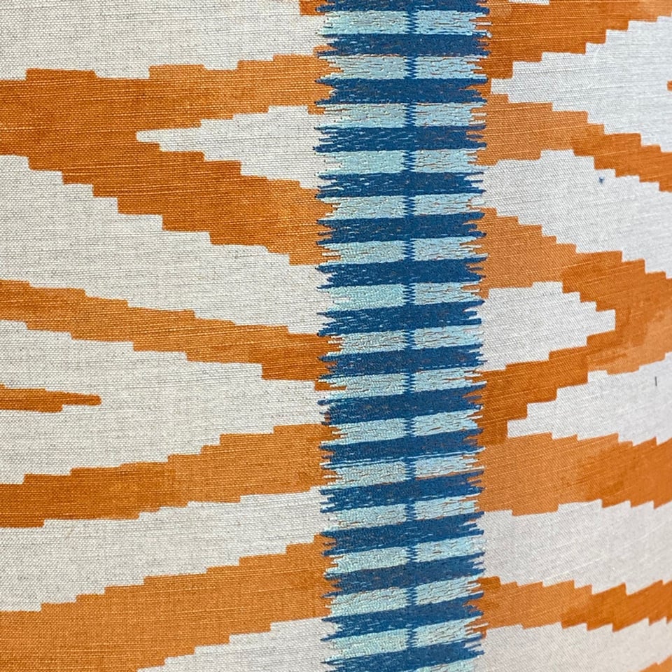 Lampenkap Wilder Oranje Beige 40x30cm