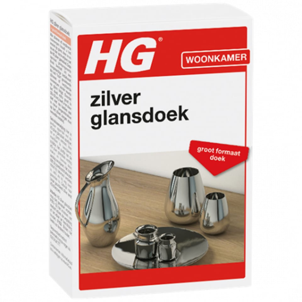 HG Zilver Glansdoek 1 St