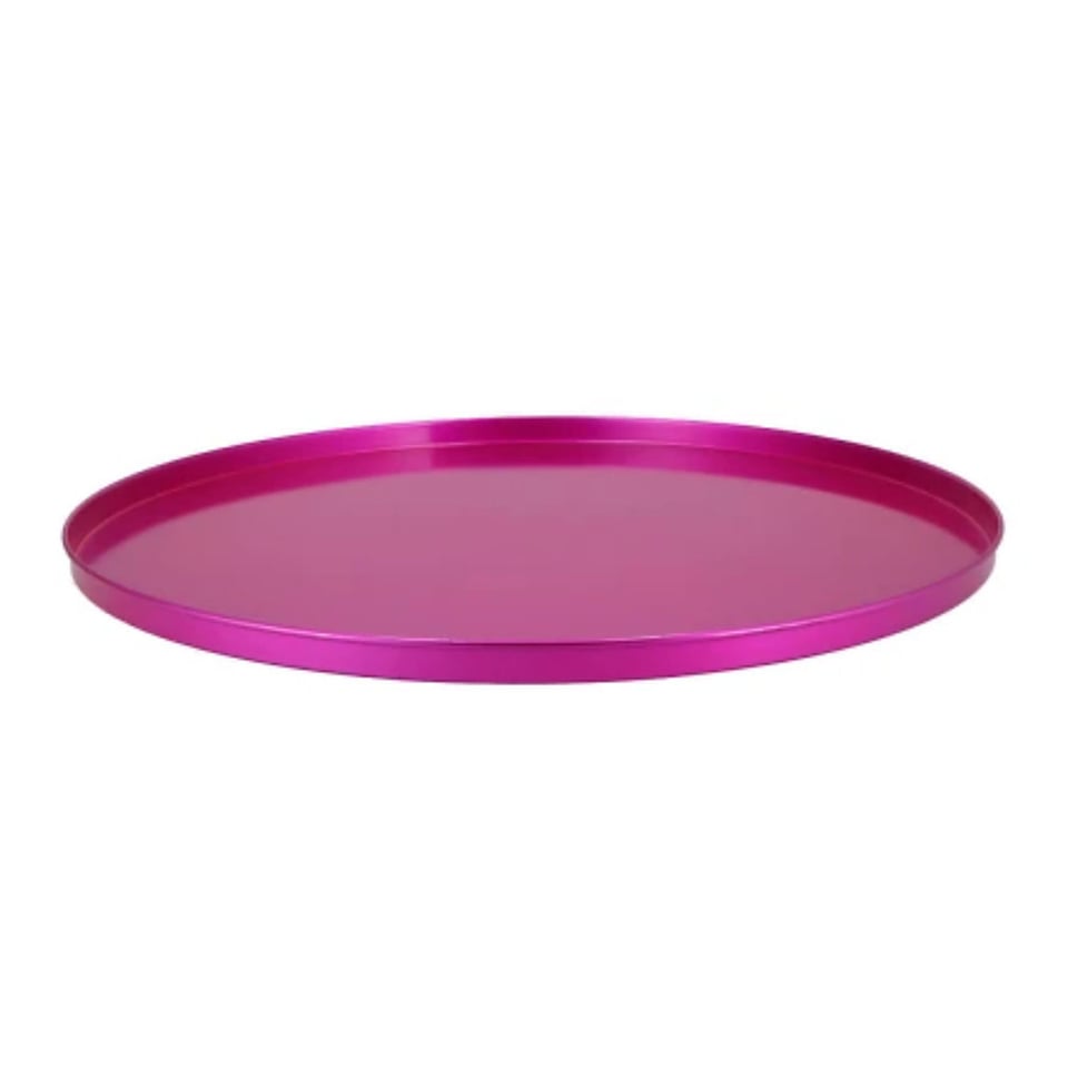 Dienblad Jolly Fuchsia Metaal in 2 Maten