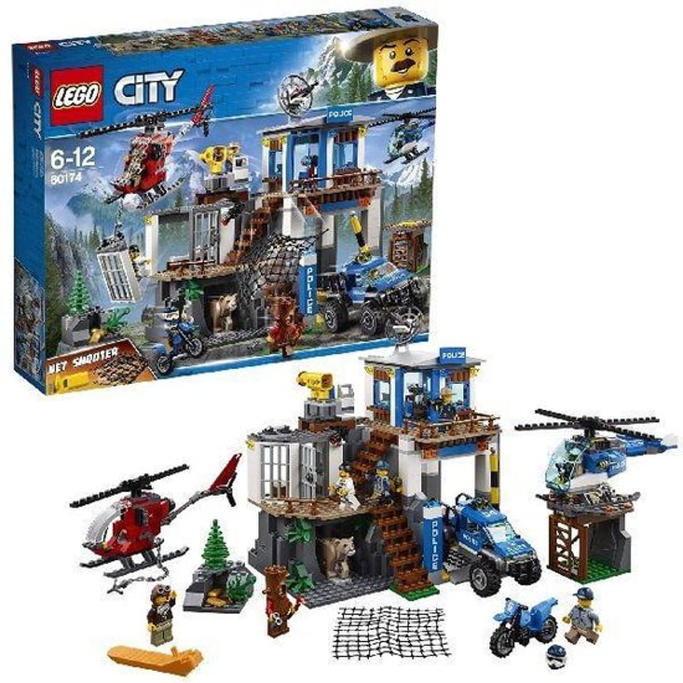 Lego City 60174 Politiekantoor Op De Berg
