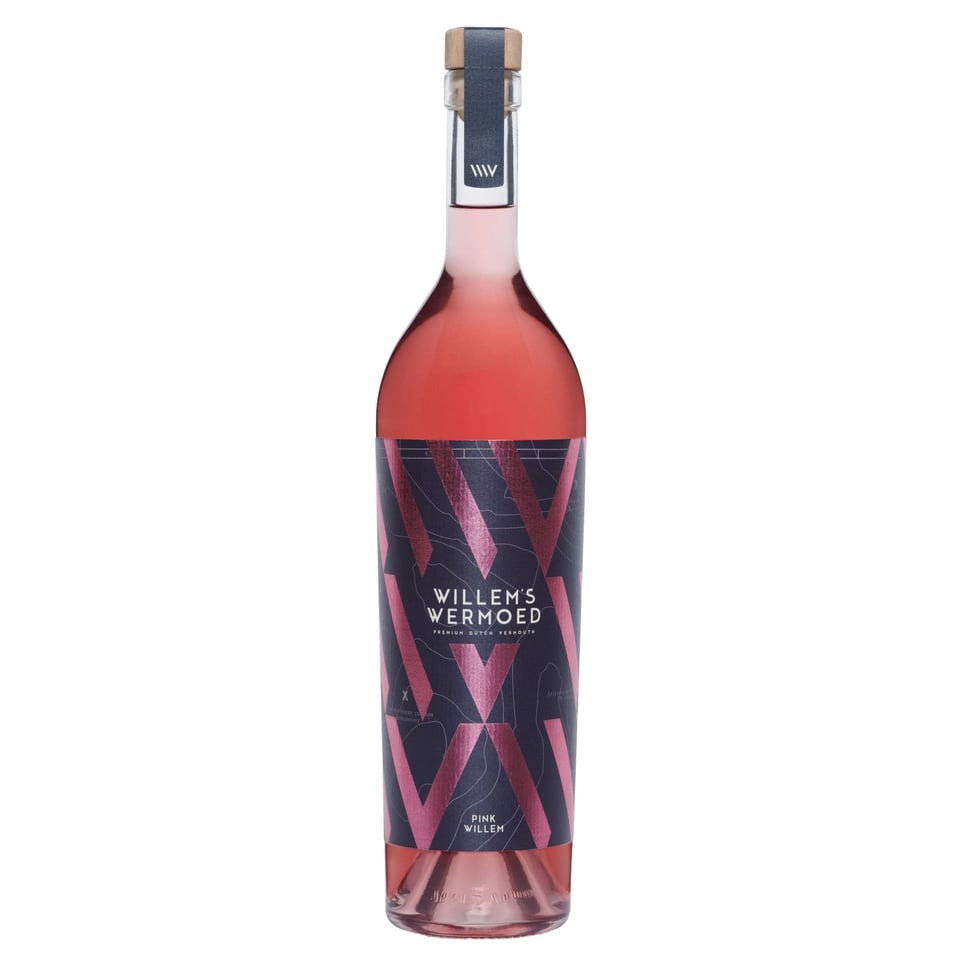 Aperitief Willem's Wermoed Pink