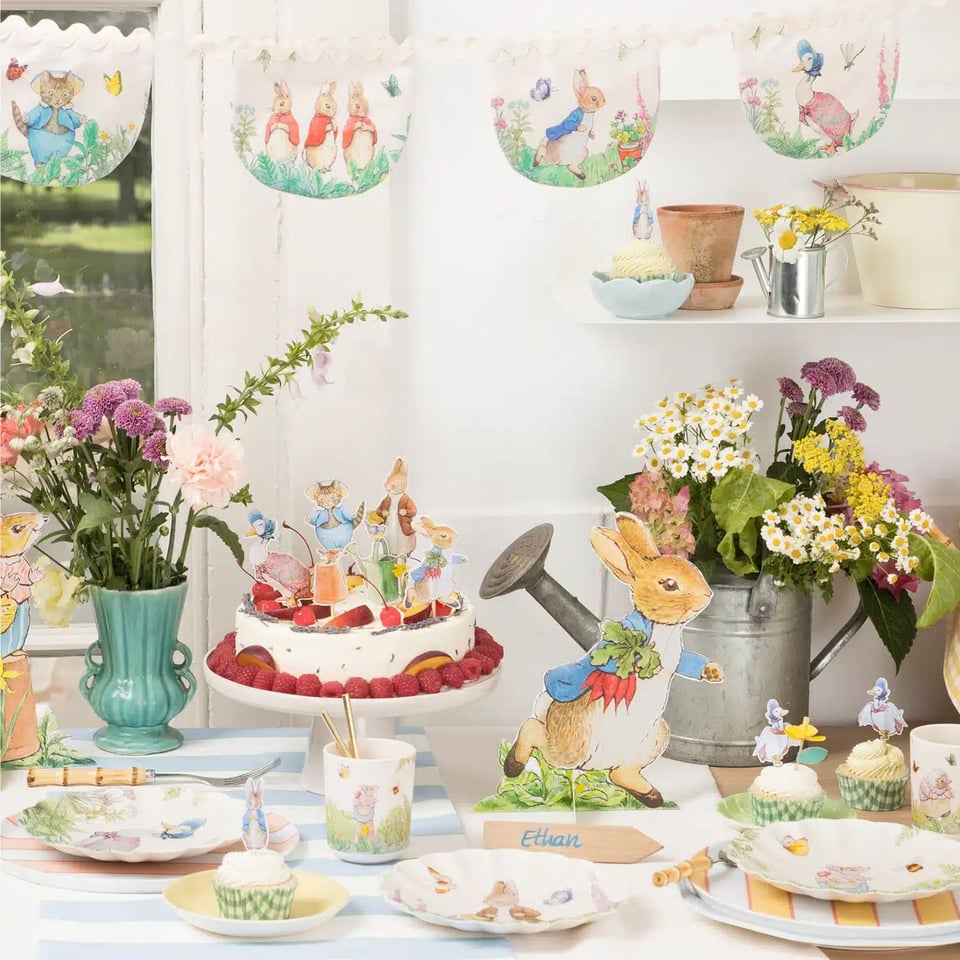 Meri Meri Peter Rabbit Reusable Small Bordjes