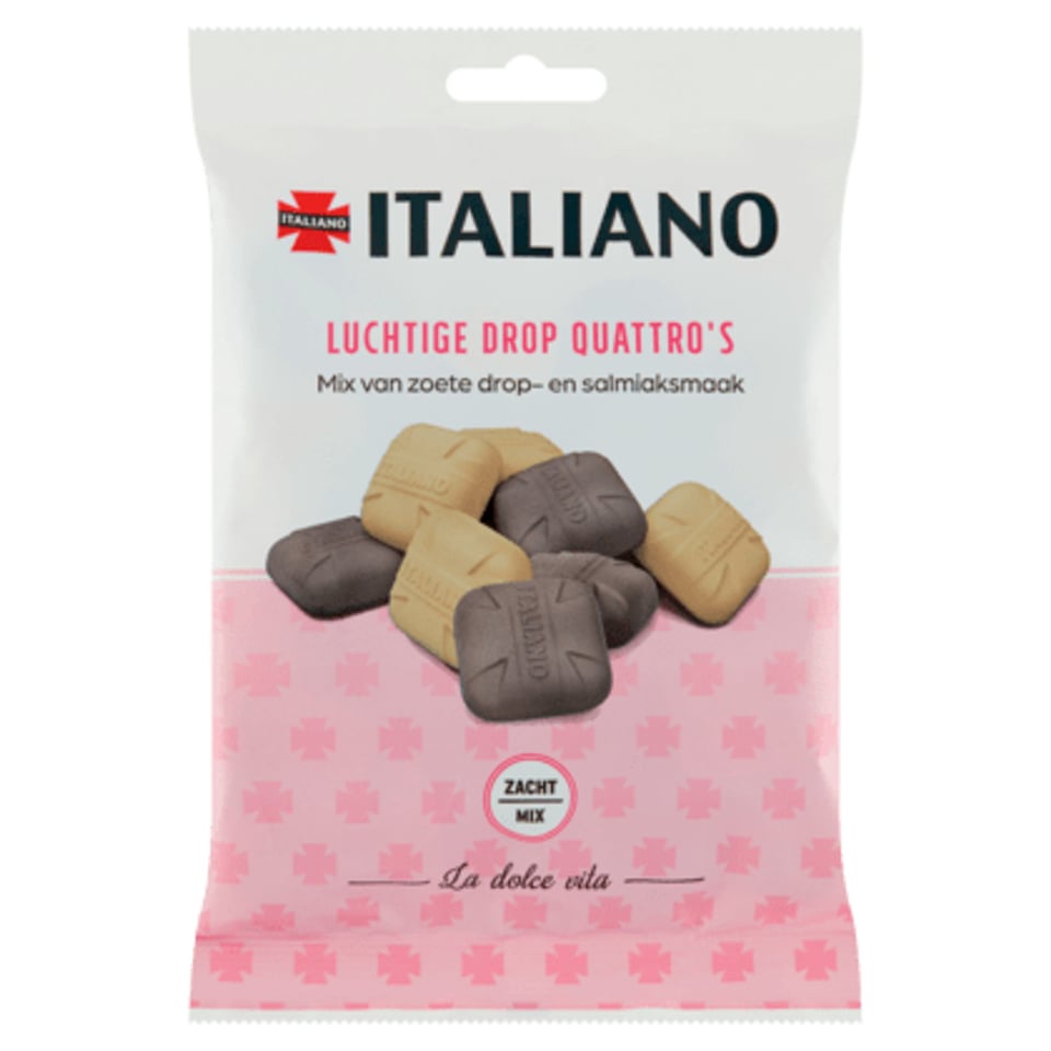 Italiano Luchtige Drop Quattro's