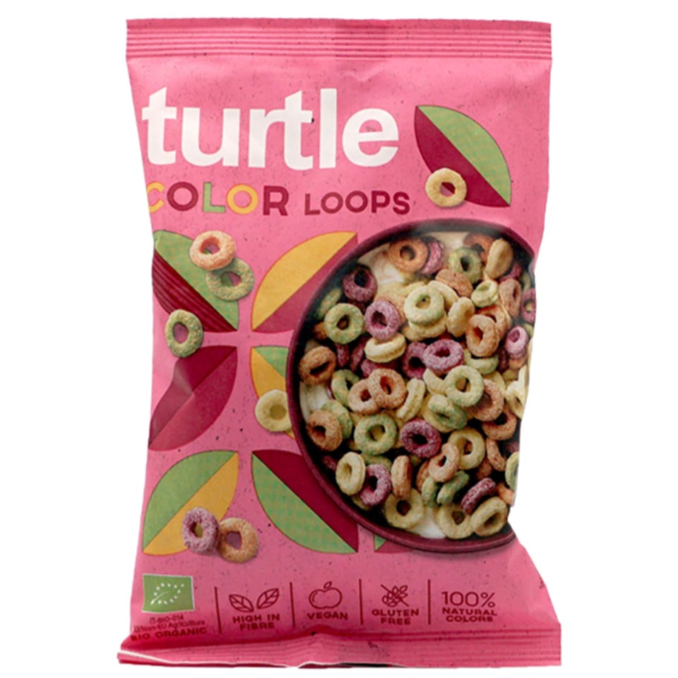 Turtle Color Loops Ontbijtgranen 40g