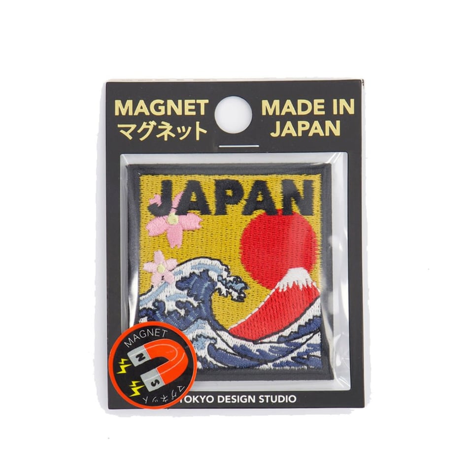 Koelkast Magneet Patch 5x6cm Geborduurd 9 Soorten