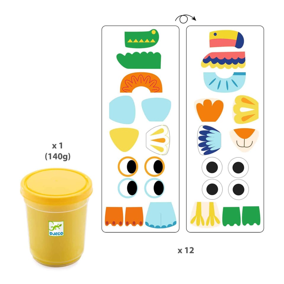Djeco Boetseerklei - Dieren