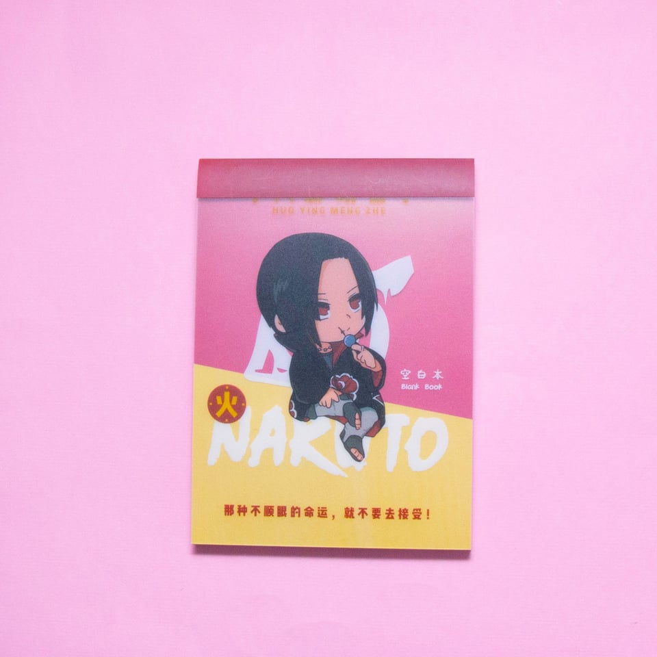 Naruto Note Pad