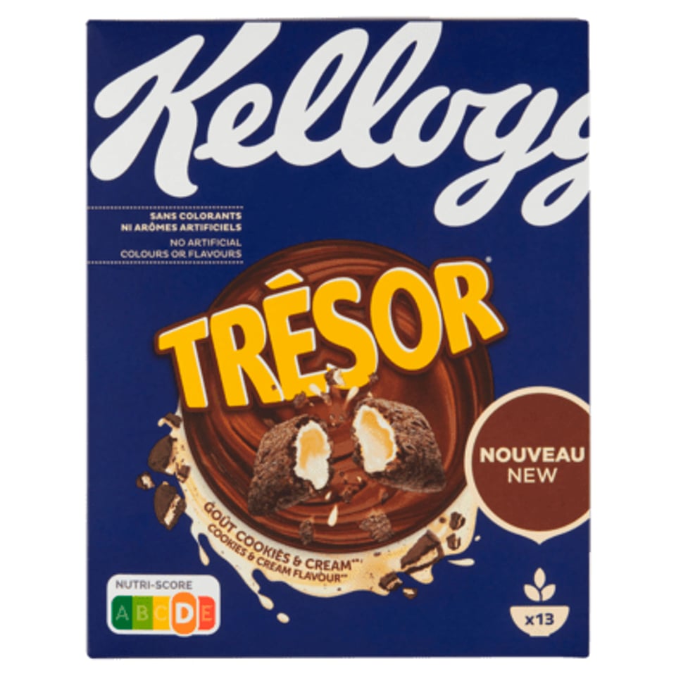 Kellogg's Tresor Cookies & Cream