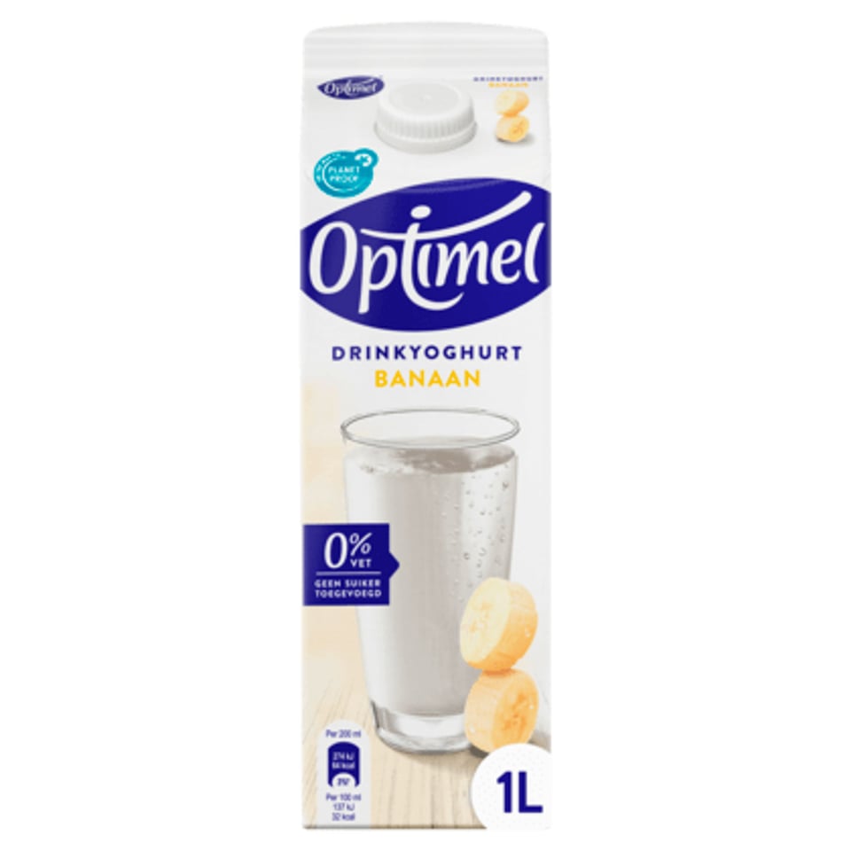 Optimel Drink Banaan 0% Vet