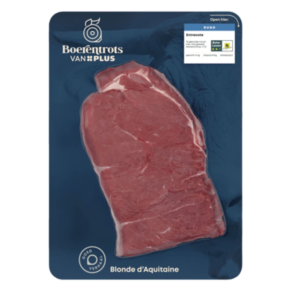 PLUS Boerentrots Entrecote 1 Stuk