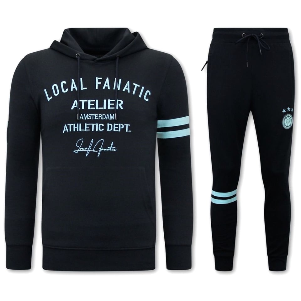 Heren Trainingspak - Athletic Dept. - Blauw / Mint