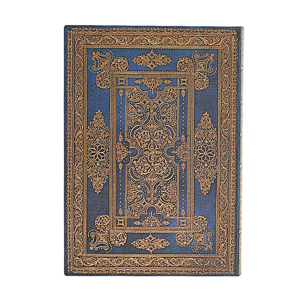 Paperblanks 18 months diary midi softcover Blue Luxe 2024-2025