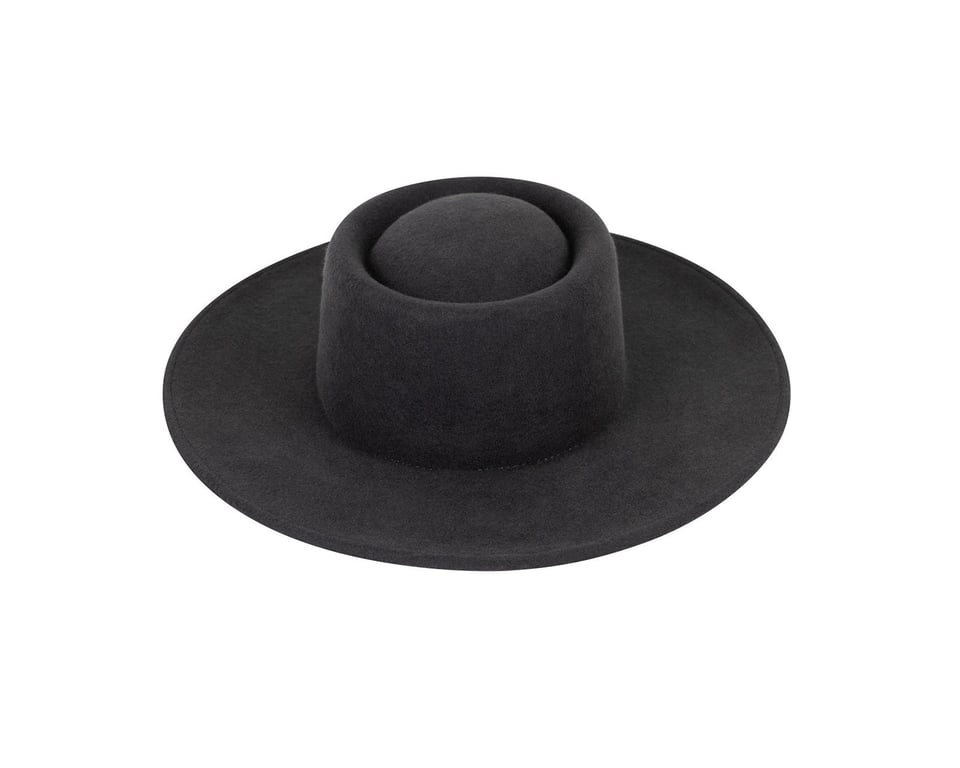 Bufandy bolero hoed dark grey