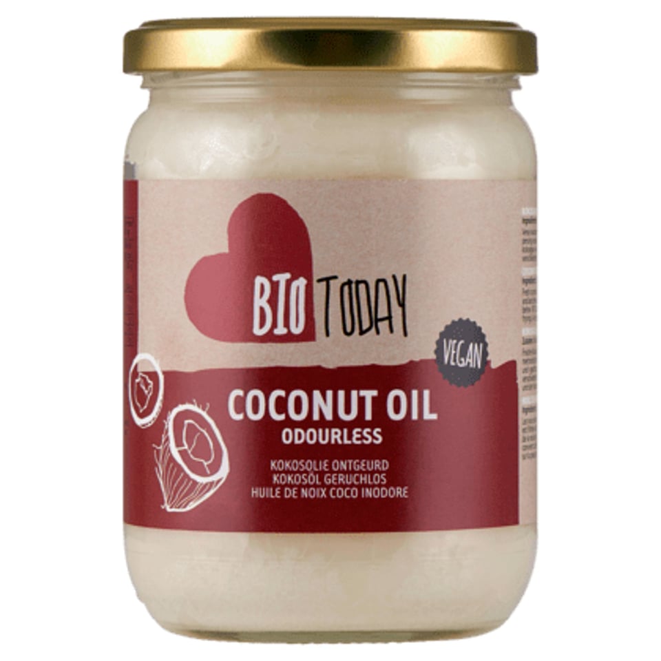 BioToday Kokosolie Ontgeurd Biologisch