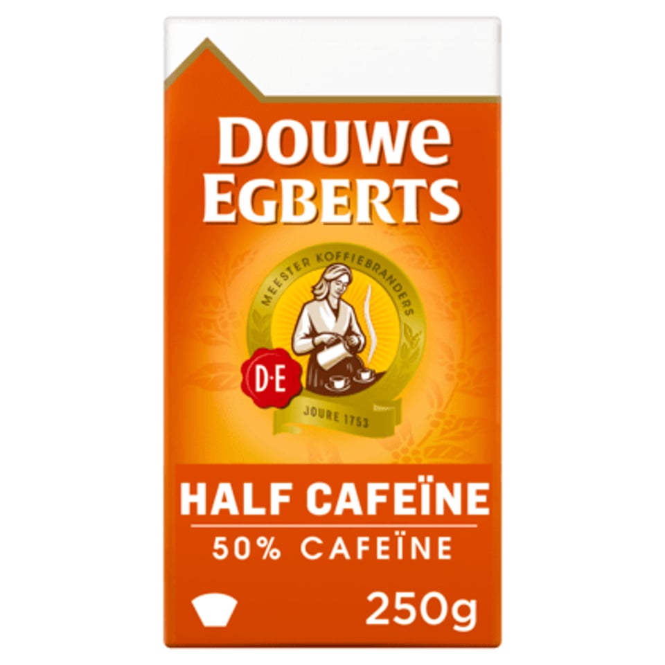 Douwe Egberts Half Cafeïne Filterkoffie