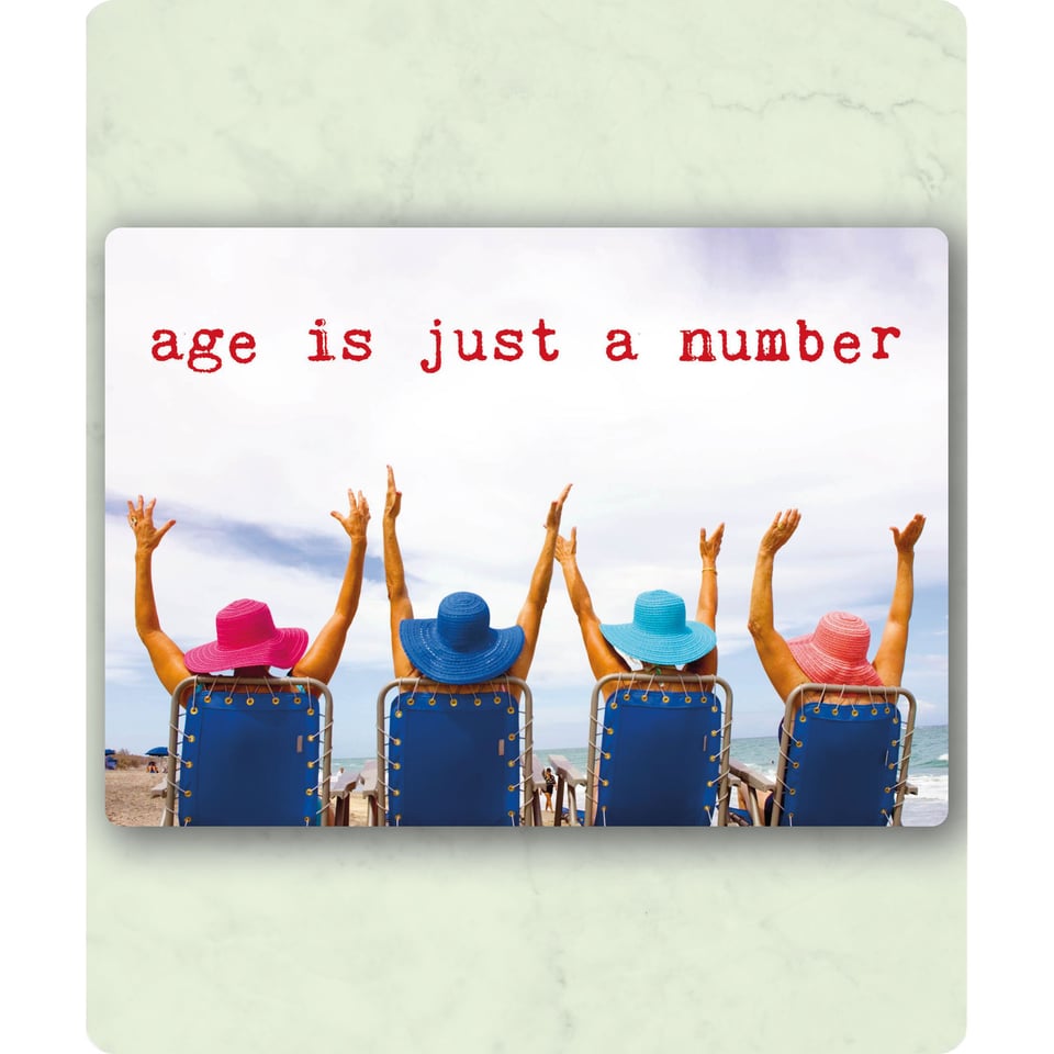 Postkaart Age Is Just a Number