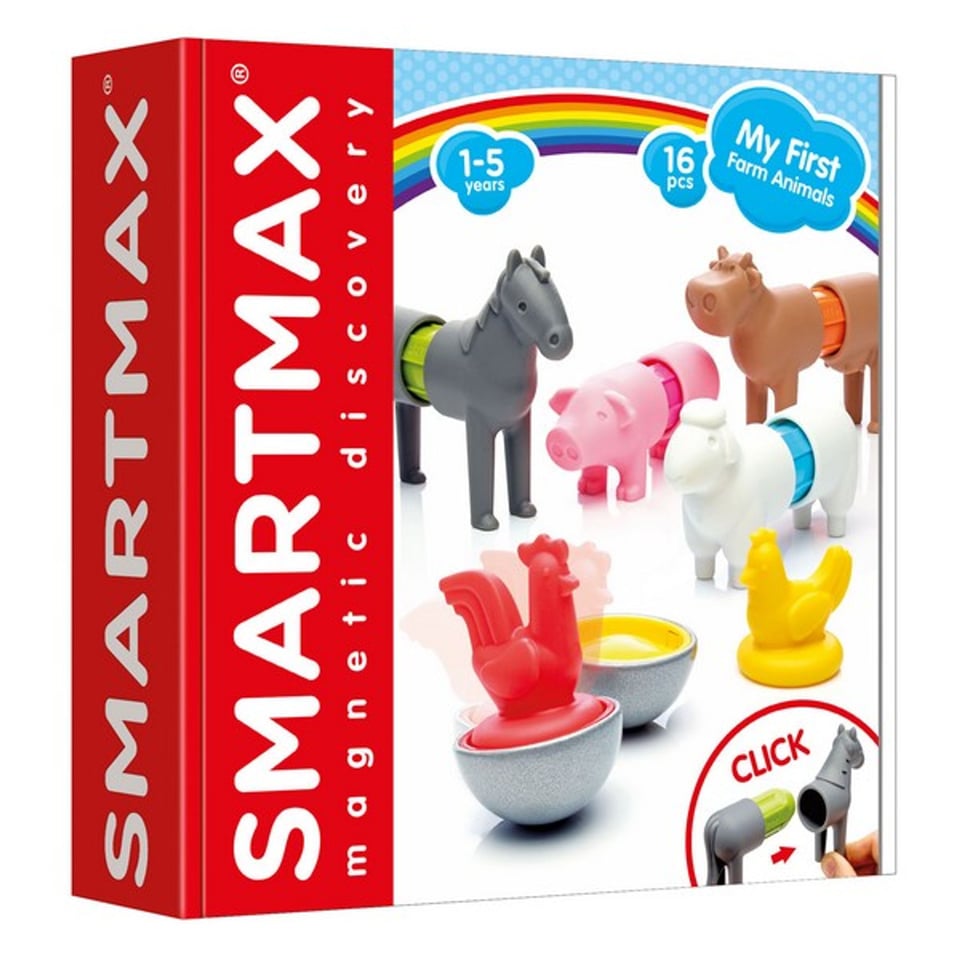 SmartMax Mijn Eerste Boerderij Dieren Speelset