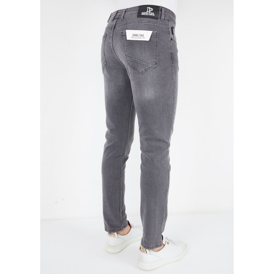 Regular Fit Jeans Heren - A61.G - Grijs