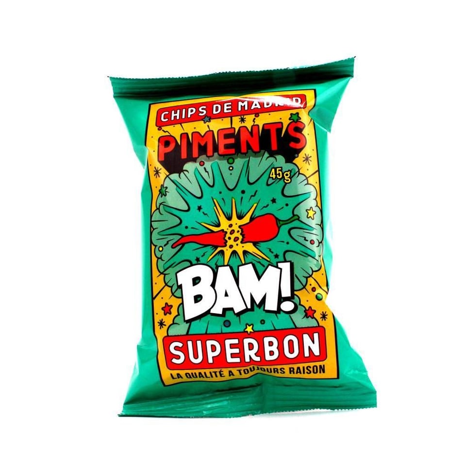Superbon Chips Pimento 45 Gram