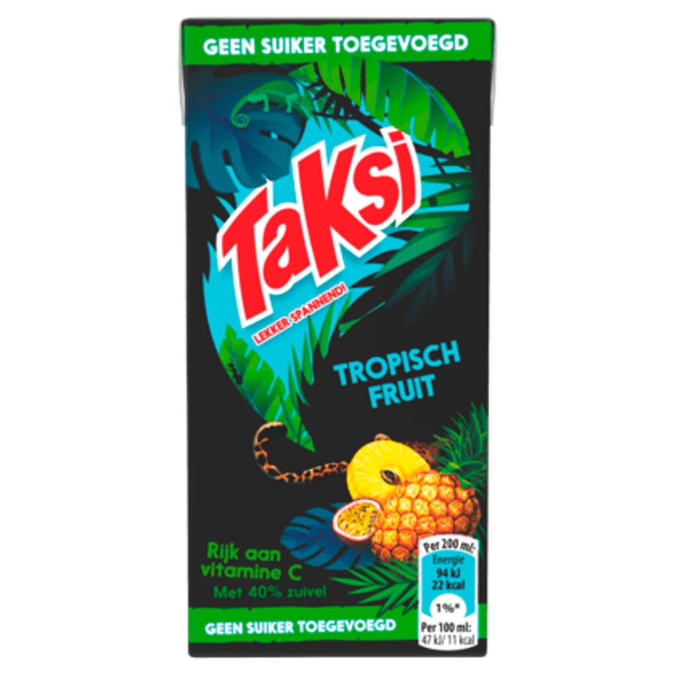 Taksi Tropisch Fruit Geen Suiker 10-Pack