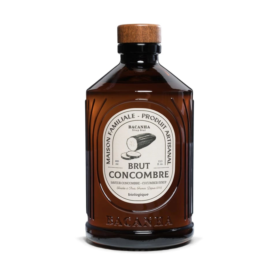 CUCUMBER SYRUP BIO BACANHA 400ML