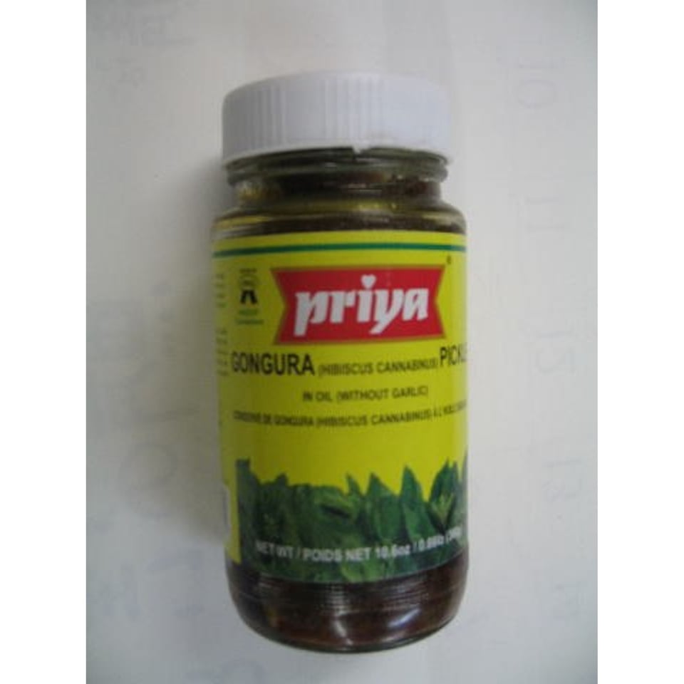 Priya Gongura Onion Pickle Without Garlic 300G