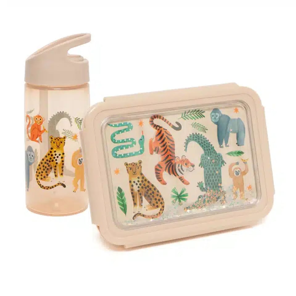 Petit Monkey Lunchbox Bento Upside Down Animals