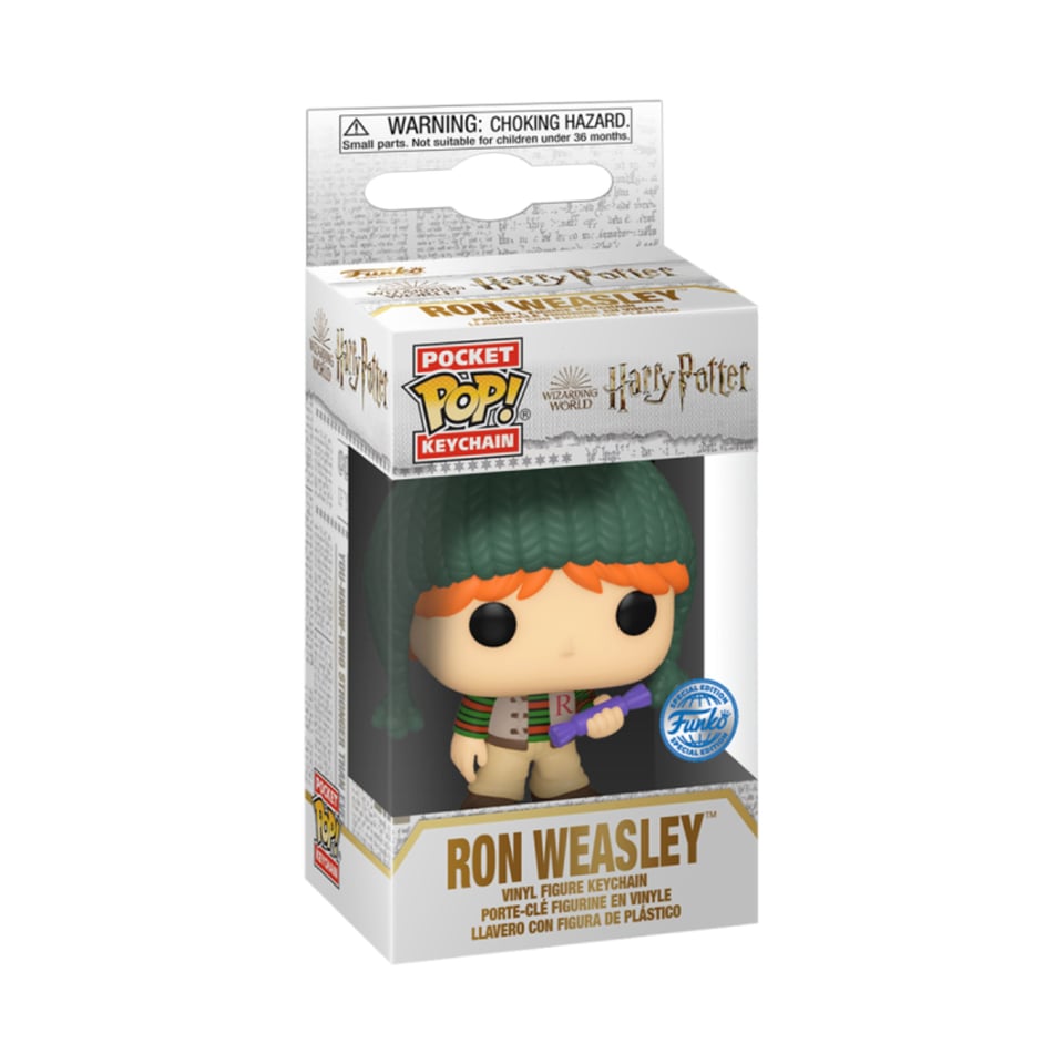 Pocket Pop! Keychain Harry Potter Holiday - Ron Weasley