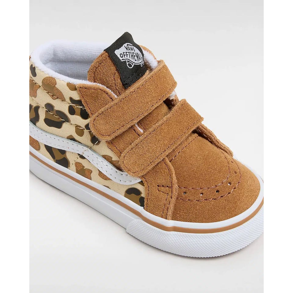 Vans Sk8-Mid Reissue V Leopard Glitter Brown Peuterschoenen