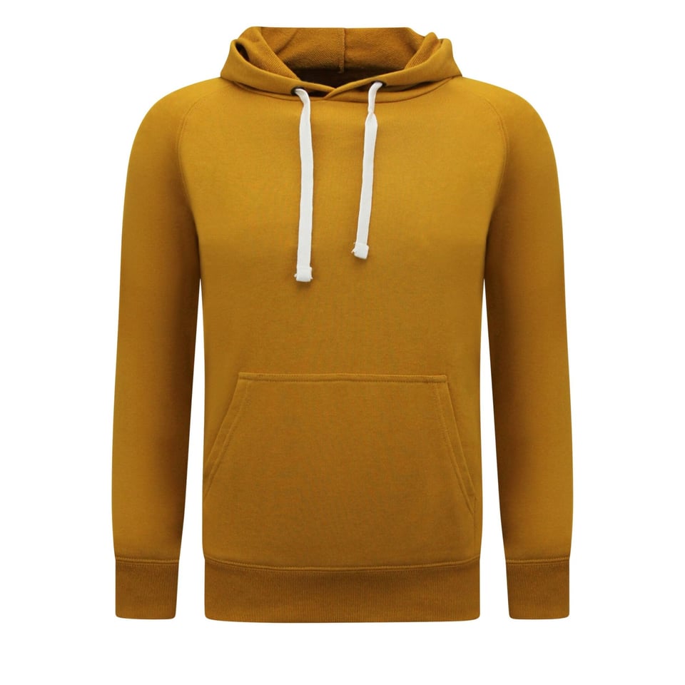 Hoodie Heren - Hooded Sweater - Licht Bruin