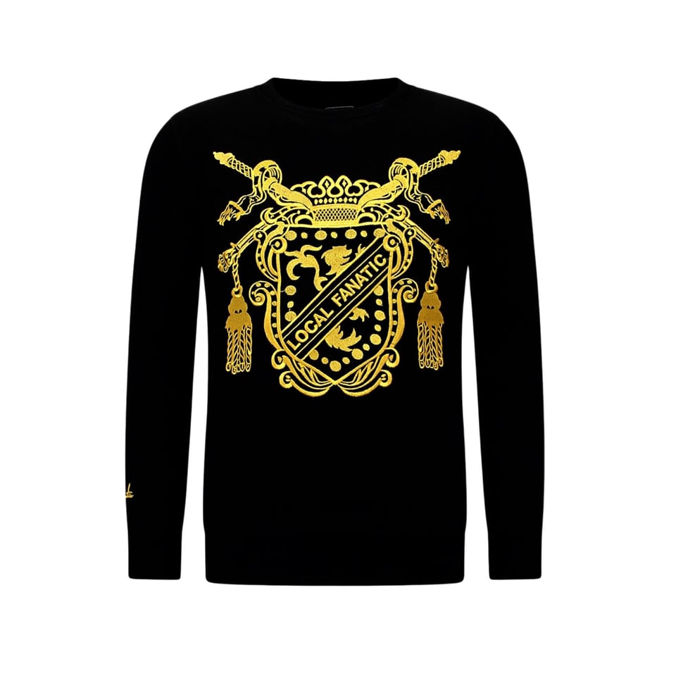 Heren Sweater - Royal Couture - Zwart