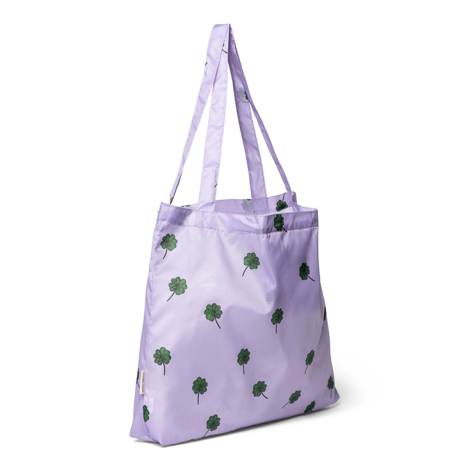 Clover Grocery Bag - Lilac