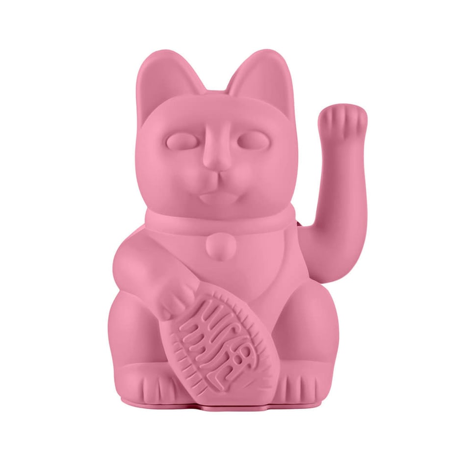 Lucky Cat Hot Pink 10x15cm