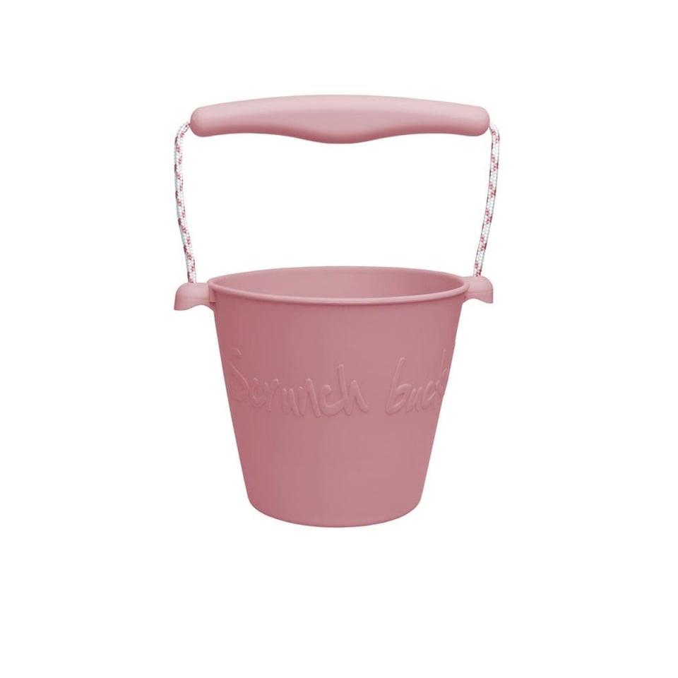 Scrunch Emmer 15 Cm Inhoud 1,5 Liter Oud Roze 1+