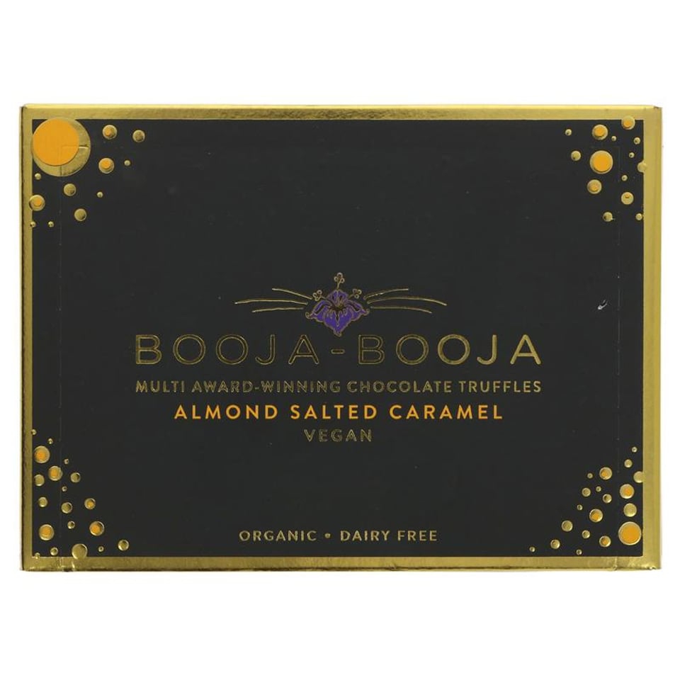 Booja Booja Almond Salted Caramel Truffles 92g *THT 26.03.2025*